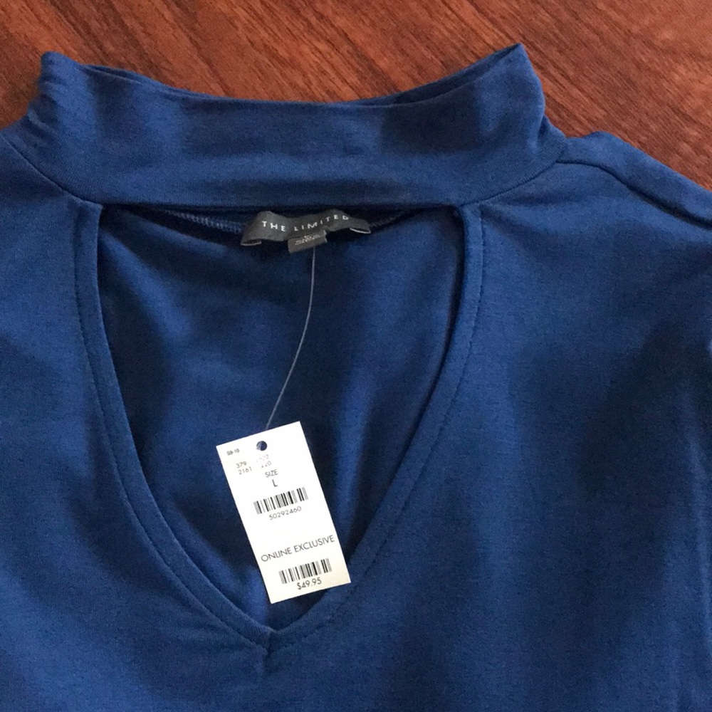 NWT Blue Tunic Shirt by Limited